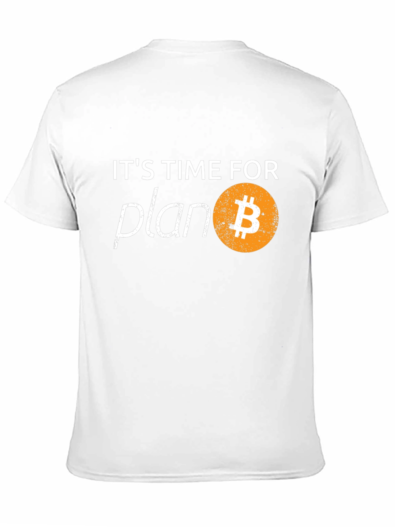 Bitcoin Plan B Black T-Shirt - Crypto Tee