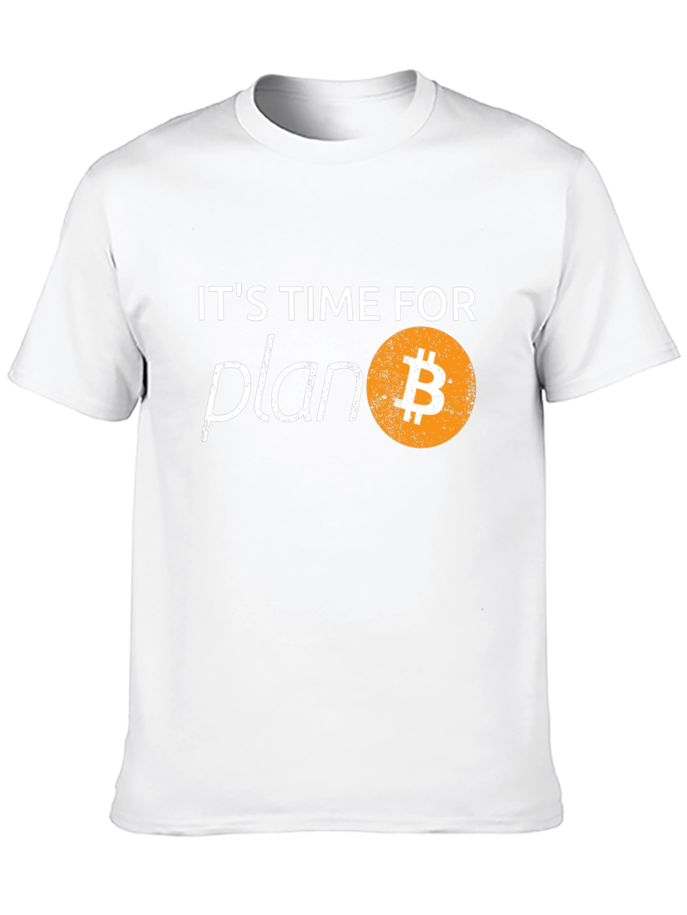 Bitcoin Plan B Black T-Shirt - Crypto Tee