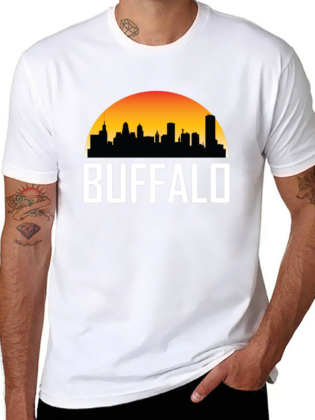 Buffalo Skyline T-Shirt - City Pride Tee