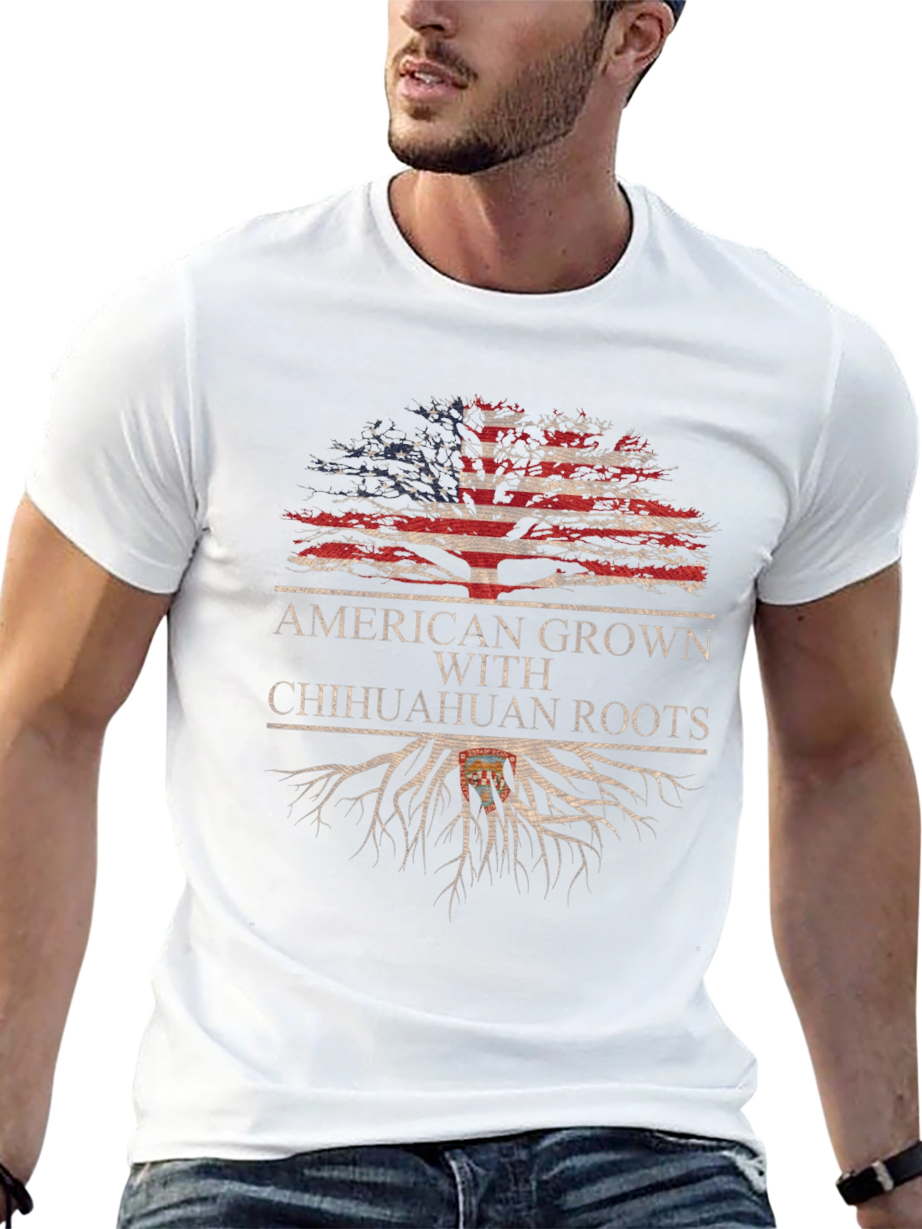 American Grown Chihuahua Roots T-Shirt