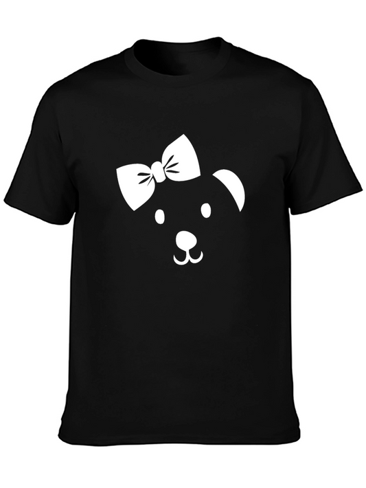 Cute Bear Bow T-Shirt