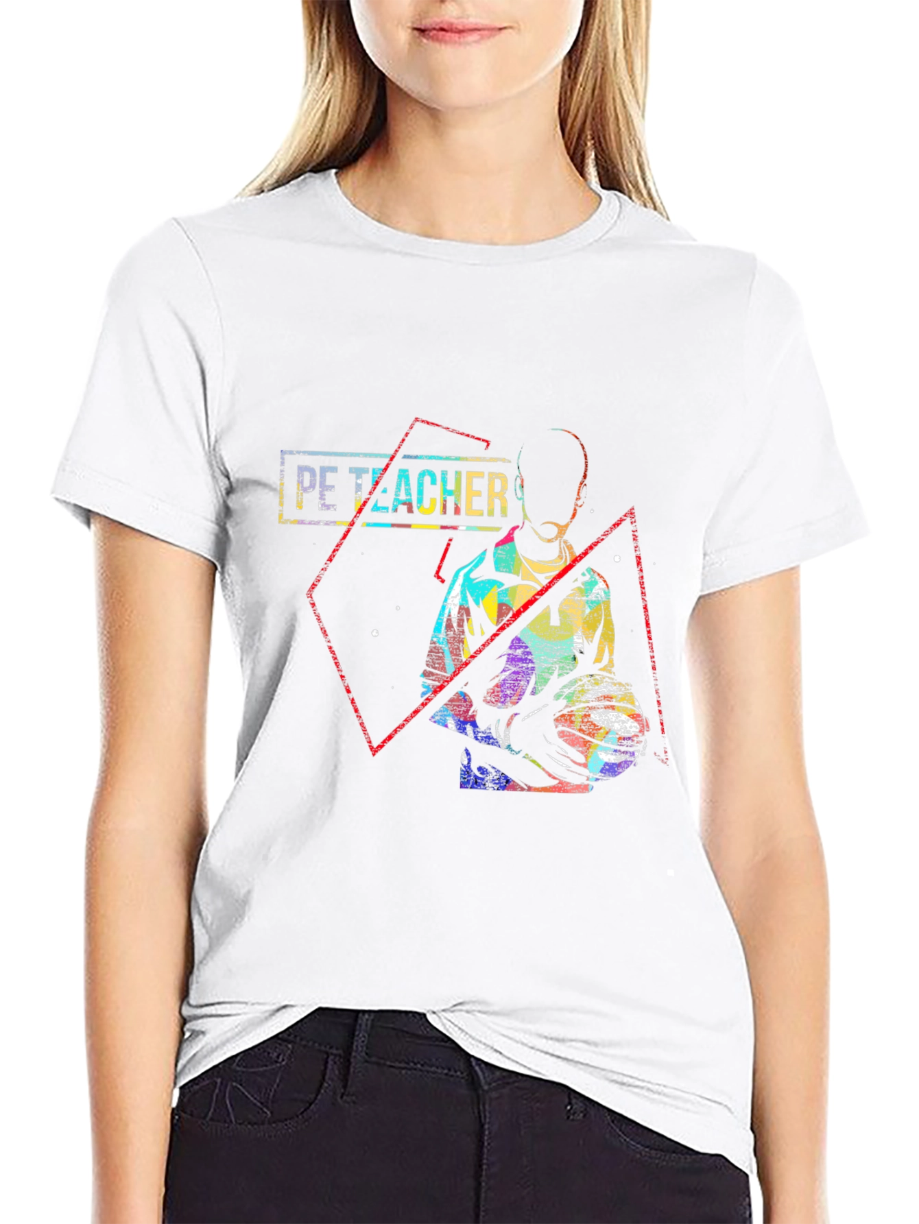 PE Teacher Graphic T-Shirt