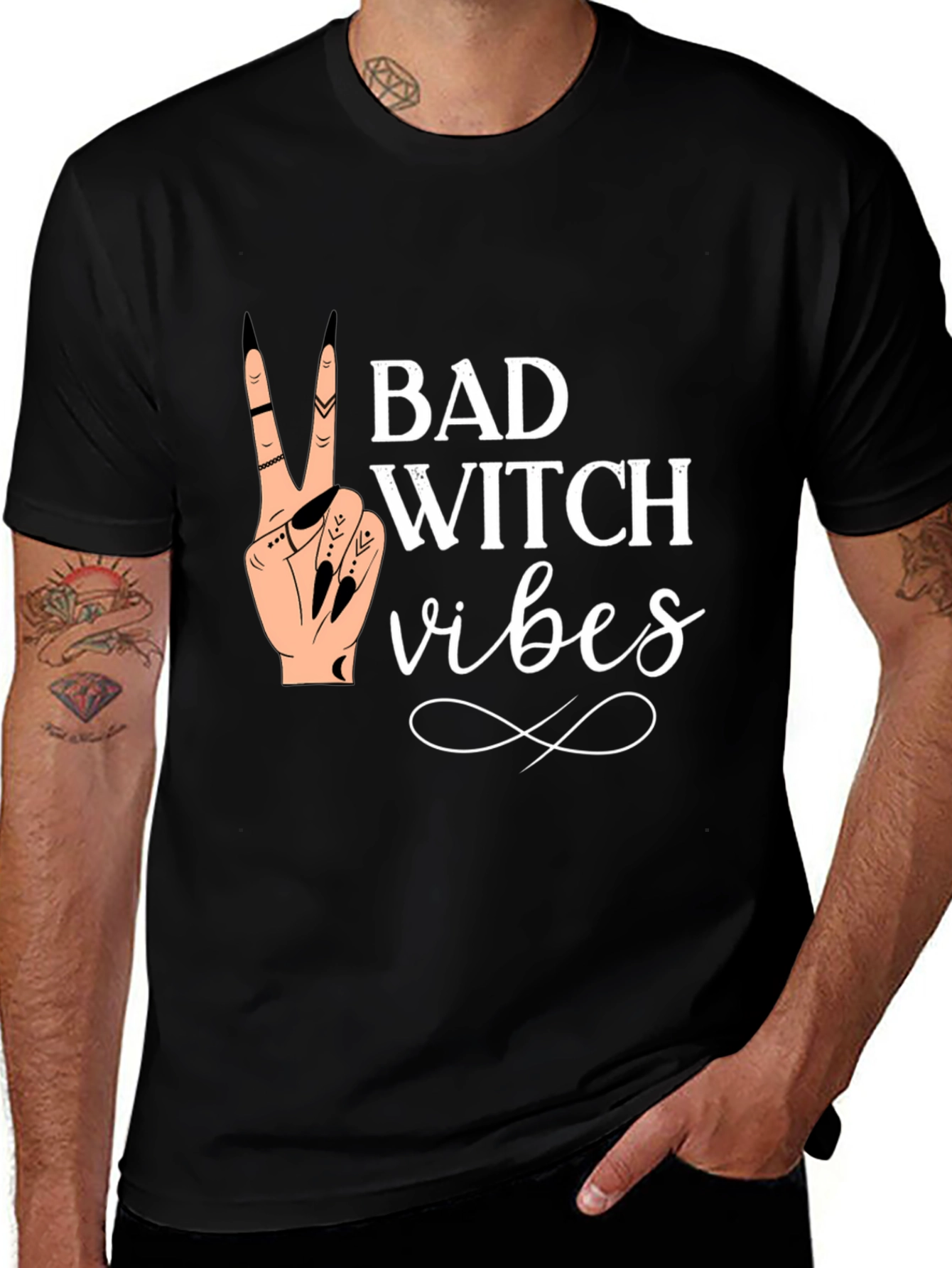Bad Witch Vibes Graphic T-Shirt