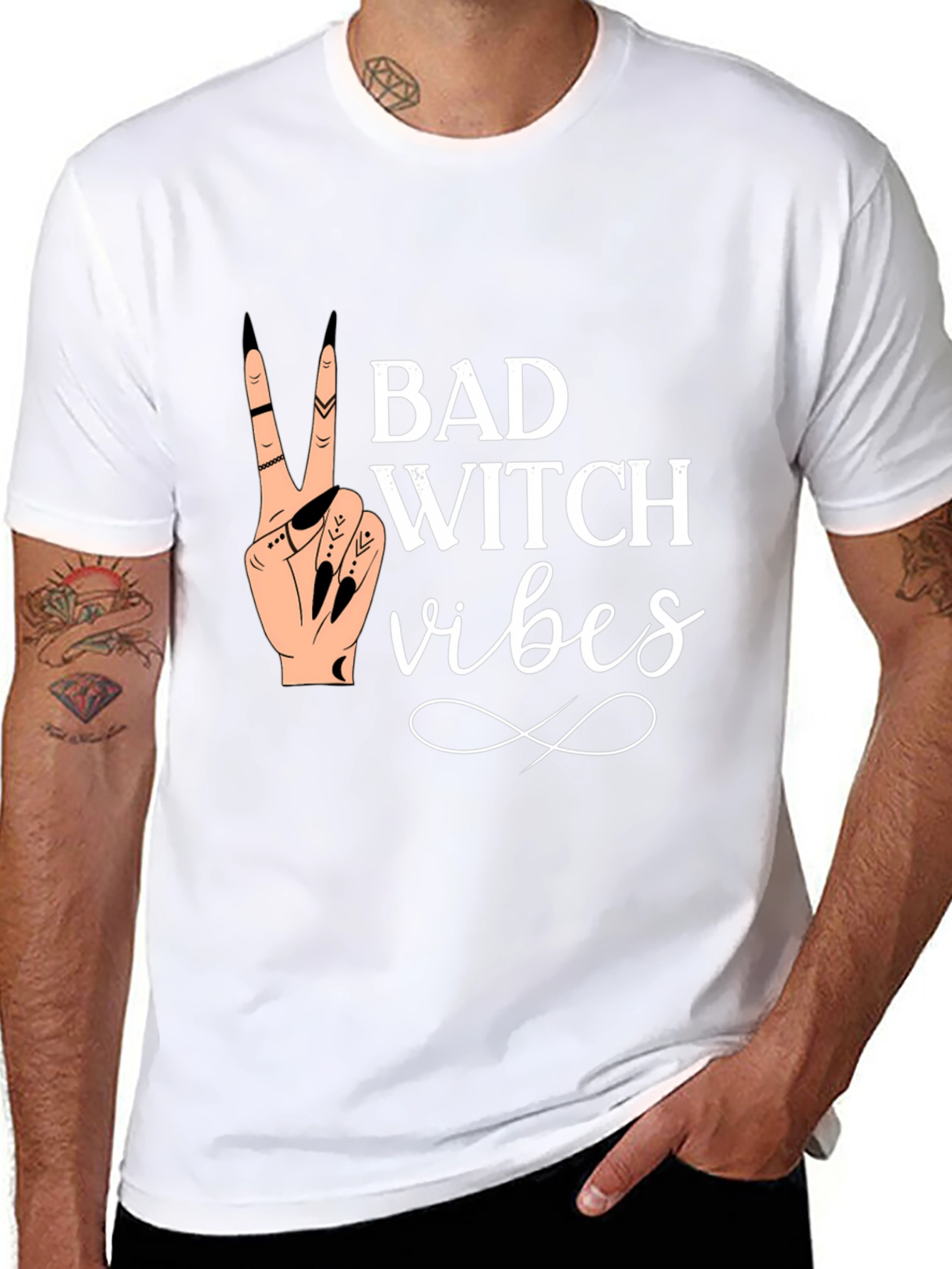 Bad Witch Vibes Graphic T-Shirt