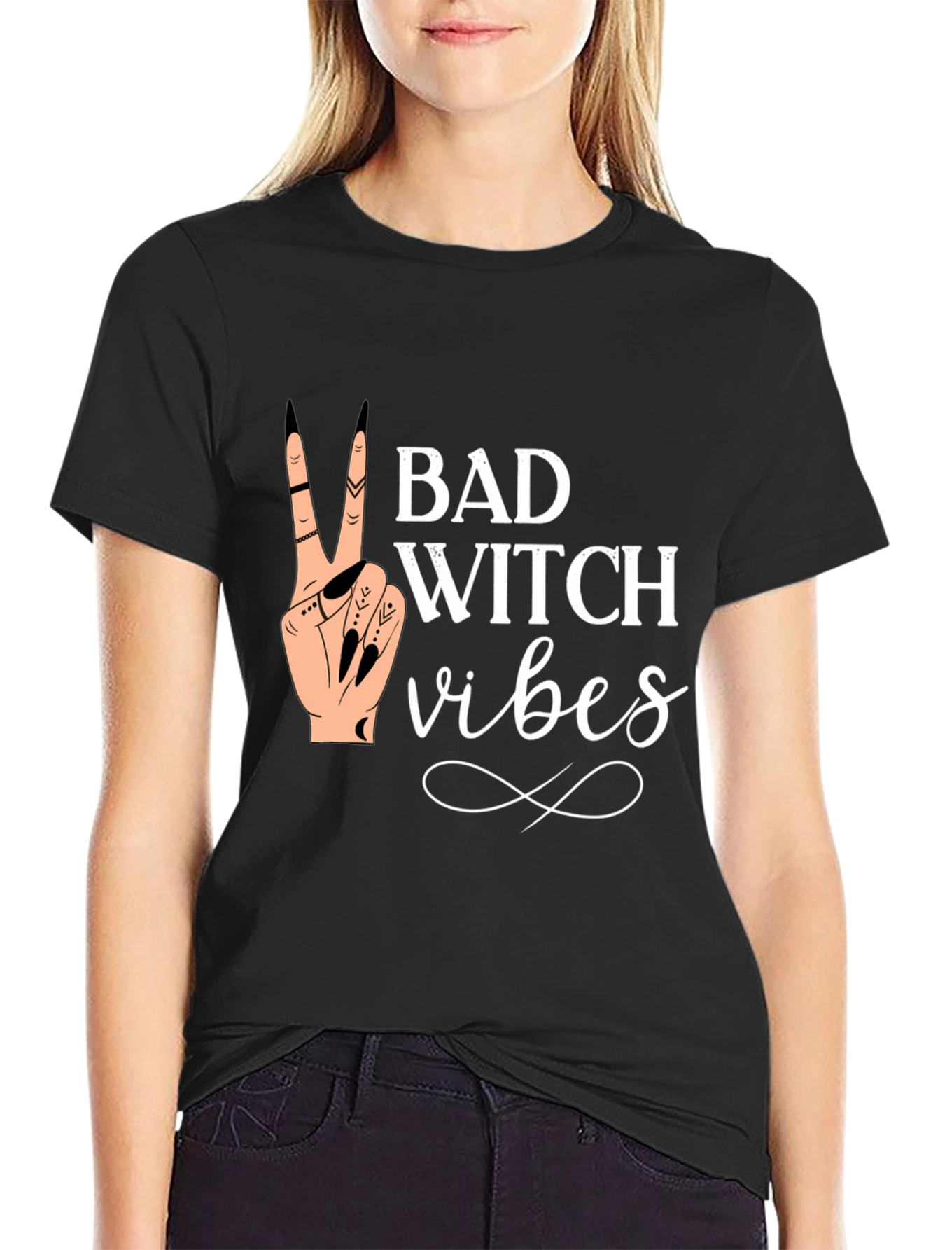 Bad Witch Vibes Graphic T-Shirt