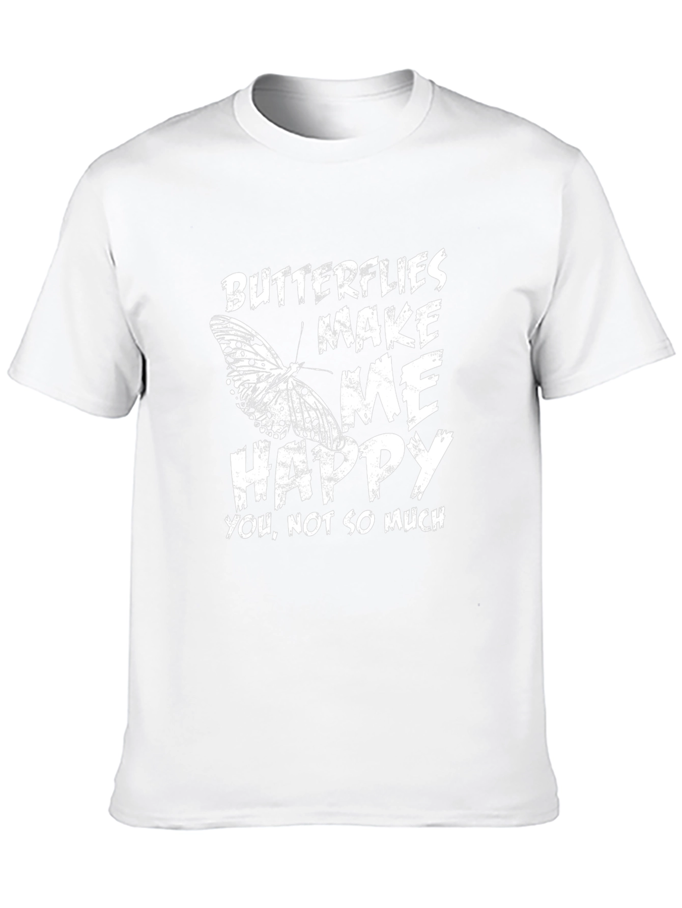 Butterflies Make Me Happy Graphic Tee