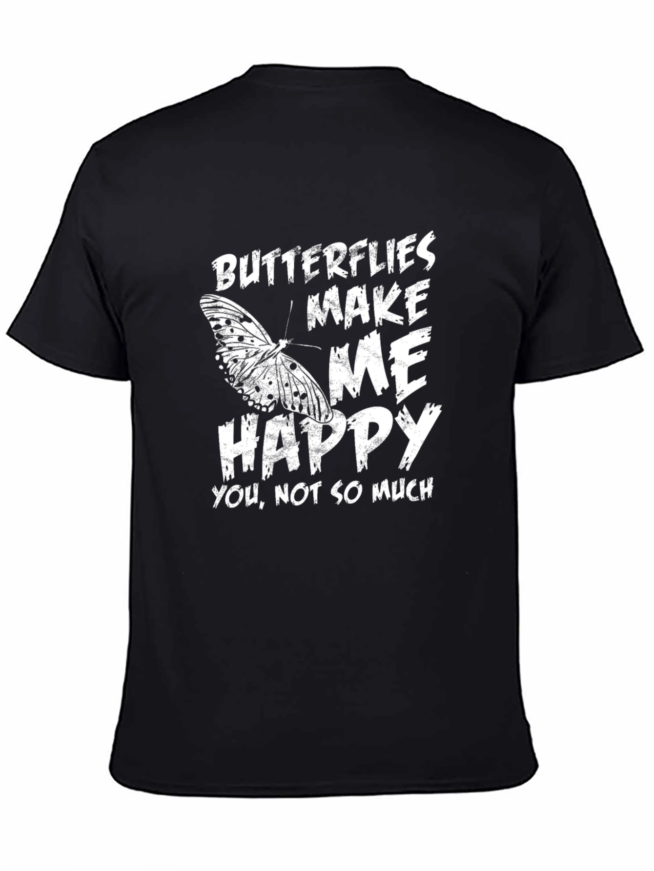 Butterflies Make Me Happy Graphic Tee