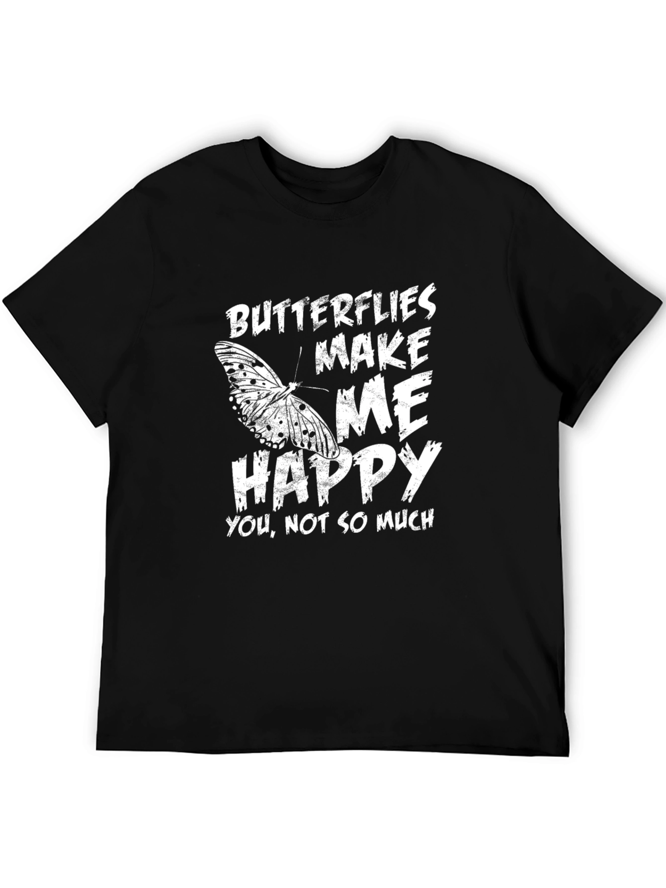 Butterflies Make Me Happy Graphic Tee