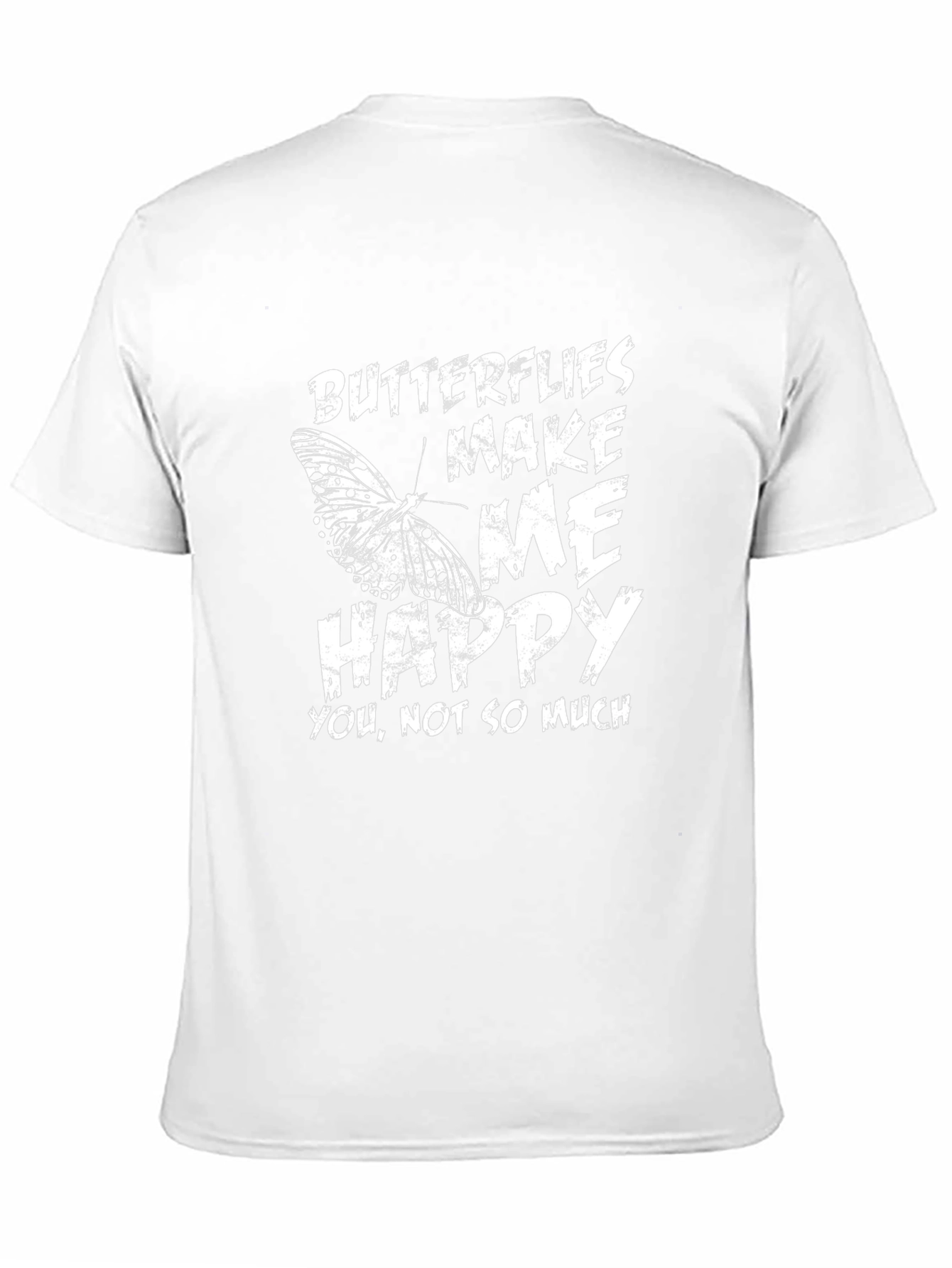 Butterflies Make Me Happy Graphic Tee