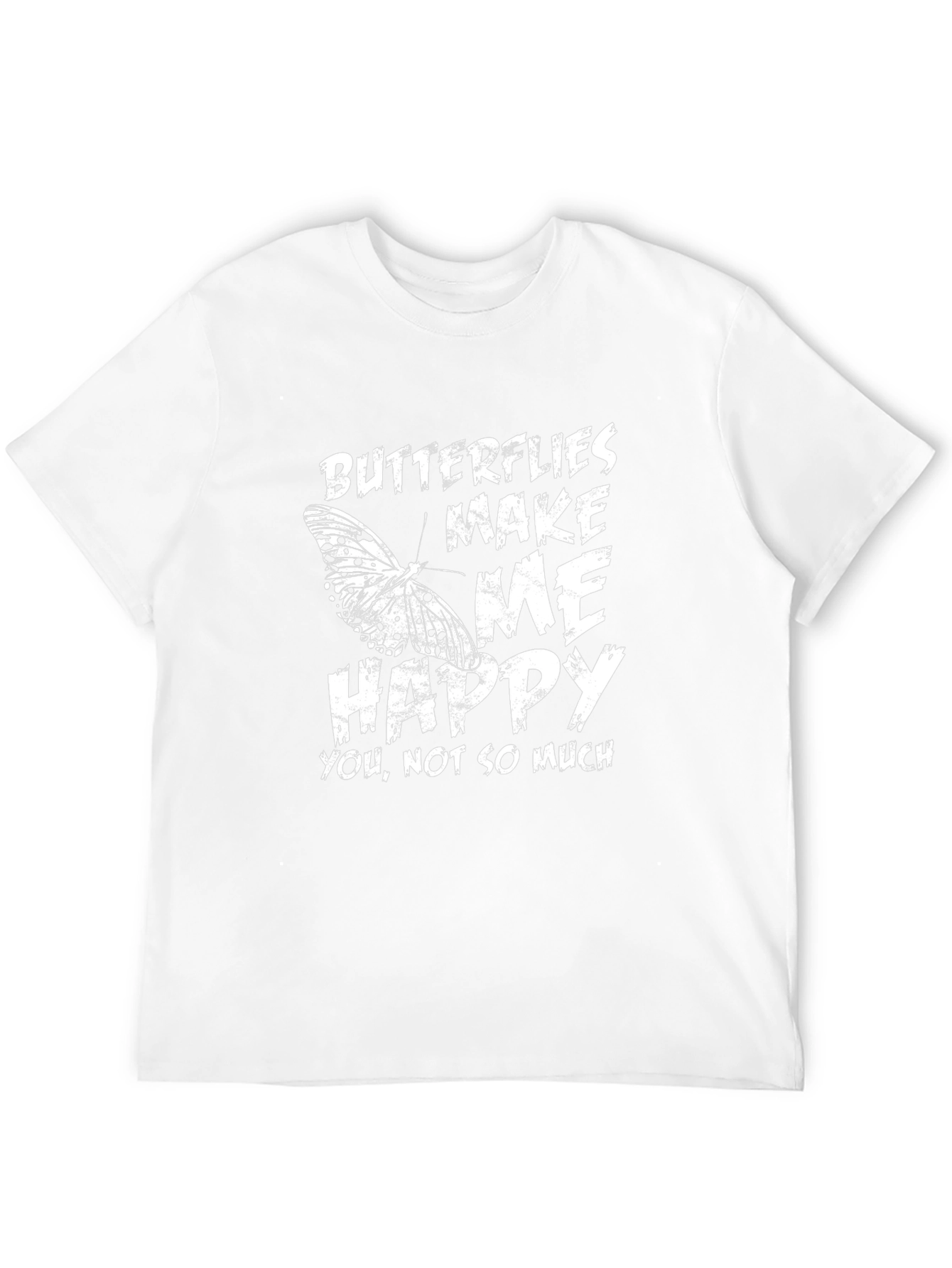 Butterflies Make Me Happy Graphic Tee