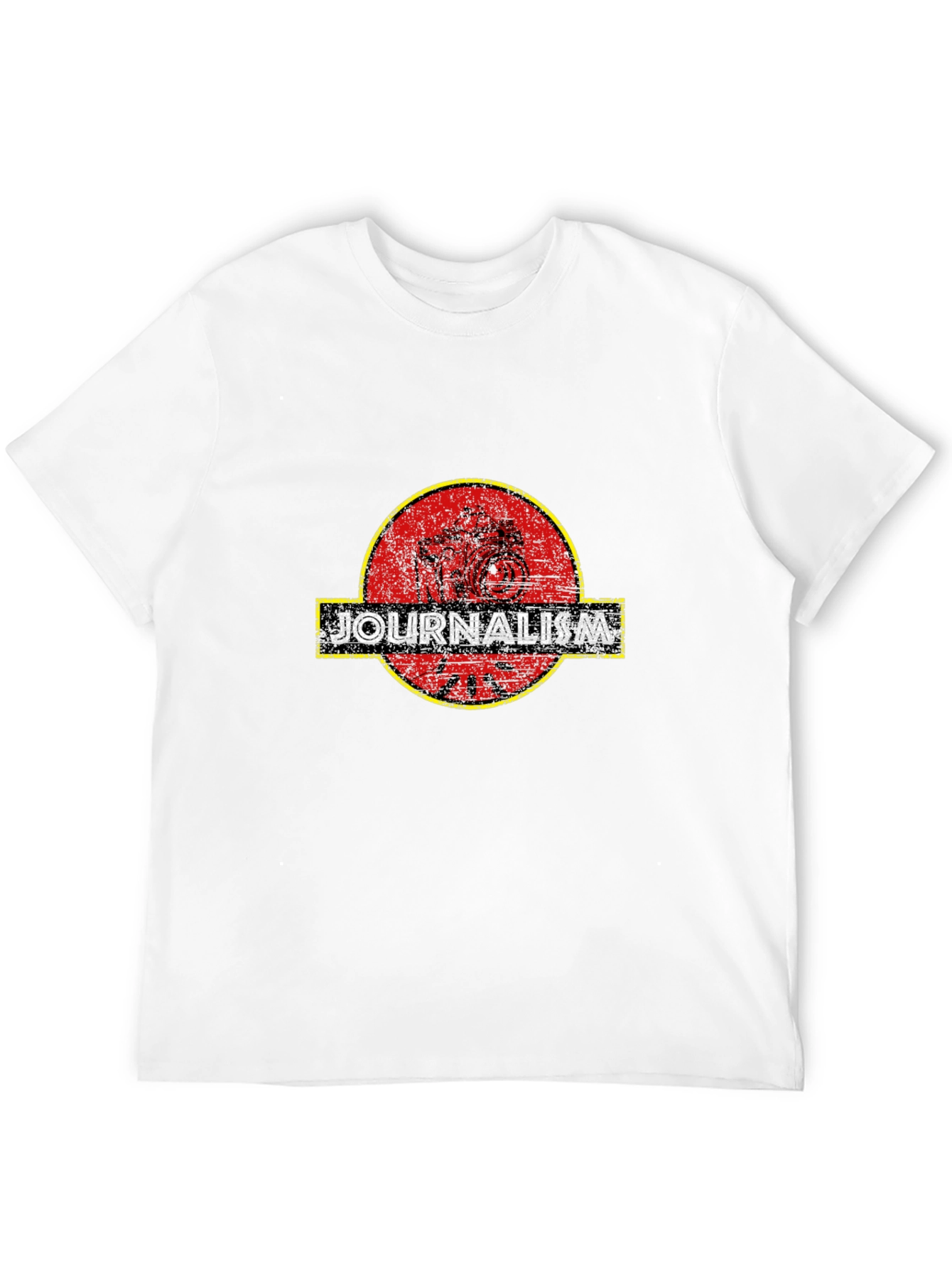 Journalism Retro Camera T-Shirt