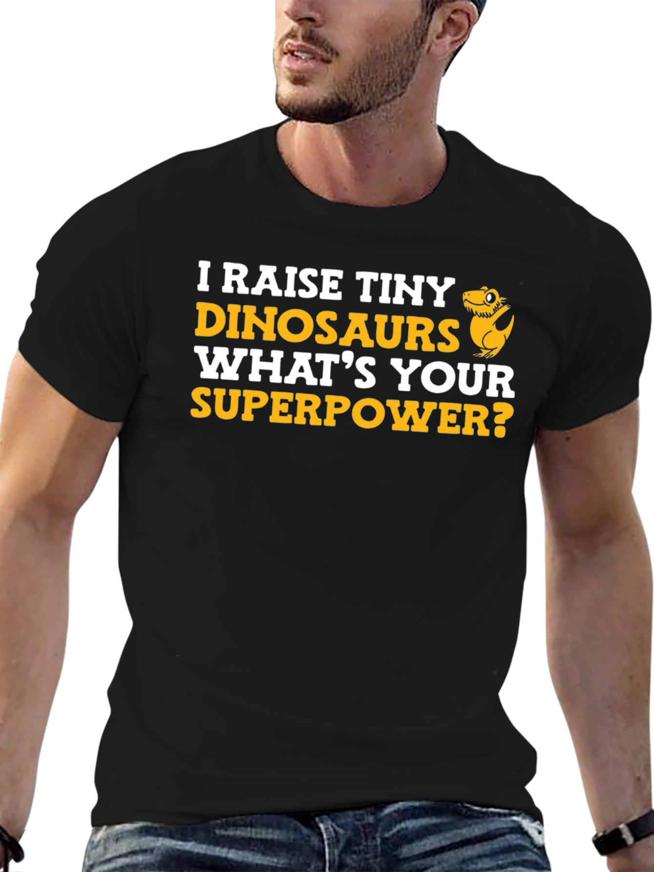 Raise Tiny Dinosaurs T-Shirt - Superpower Tee