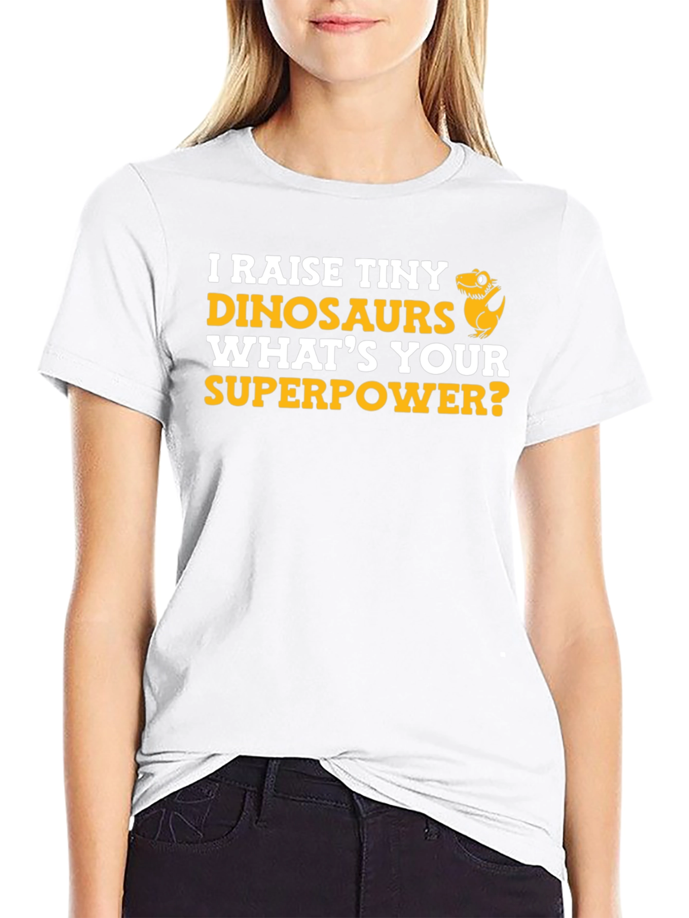 Raise Tiny Dinosaurs T-Shirt - Superpower Tee