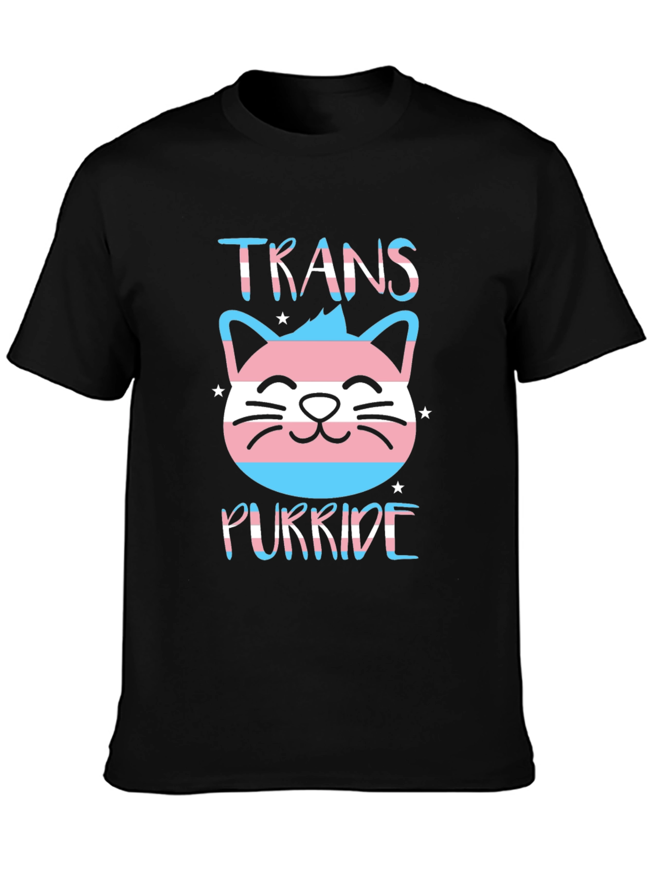 Trans Purride Cat T-Shirt