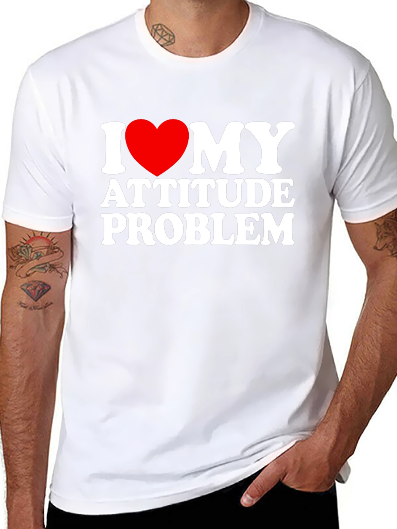 I Love My Attitude Problem T-Shirt