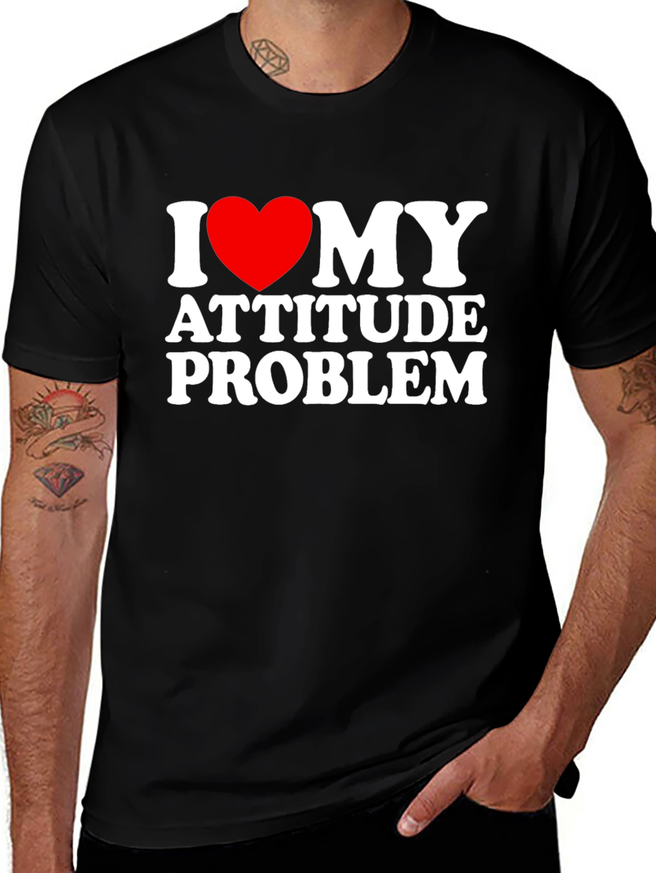 I Love My Attitude Problem T-Shirt