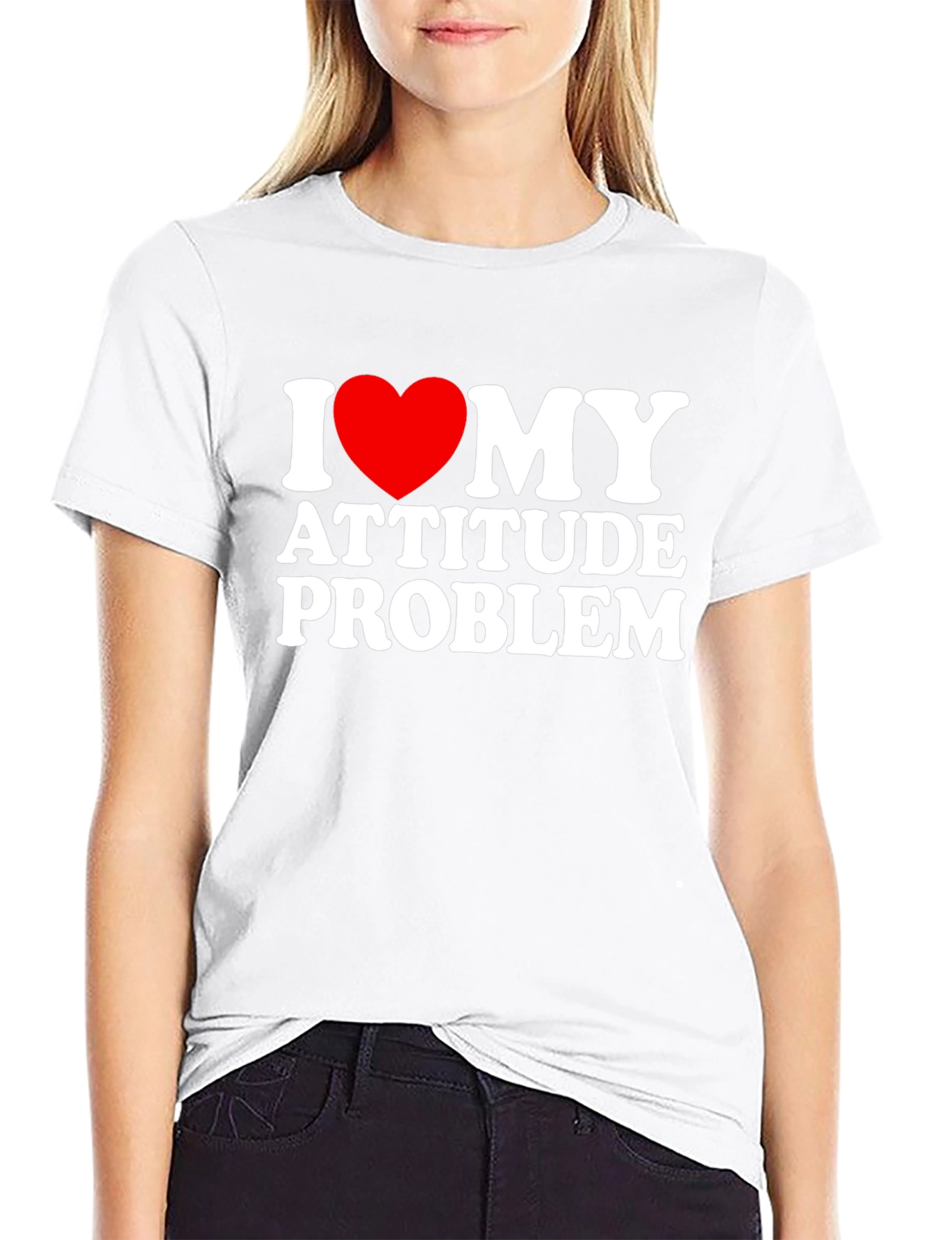 I Love My Attitude Problem T-Shirt