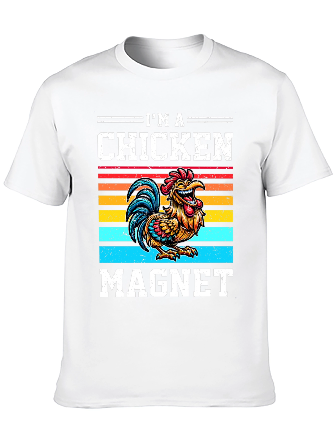 Im a Chicken Magnet Graphic T-Shirt