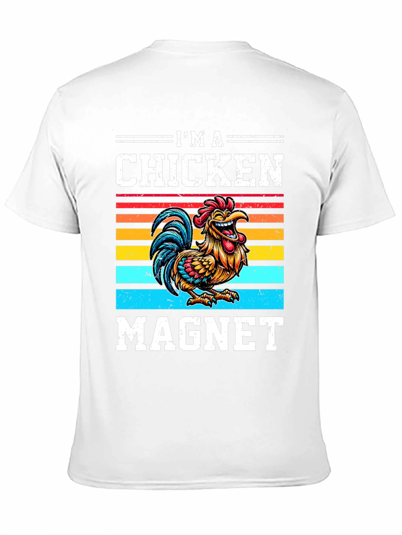 Im a Chicken Magnet Graphic T-Shirt