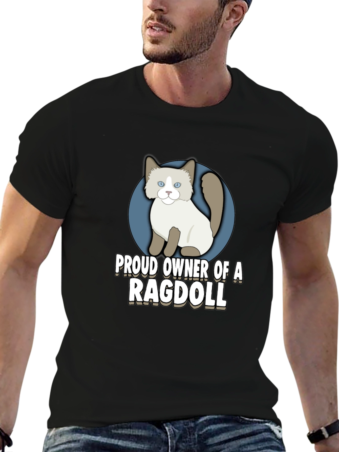 Proud Ragdoll Cat Owner Graphic Tee