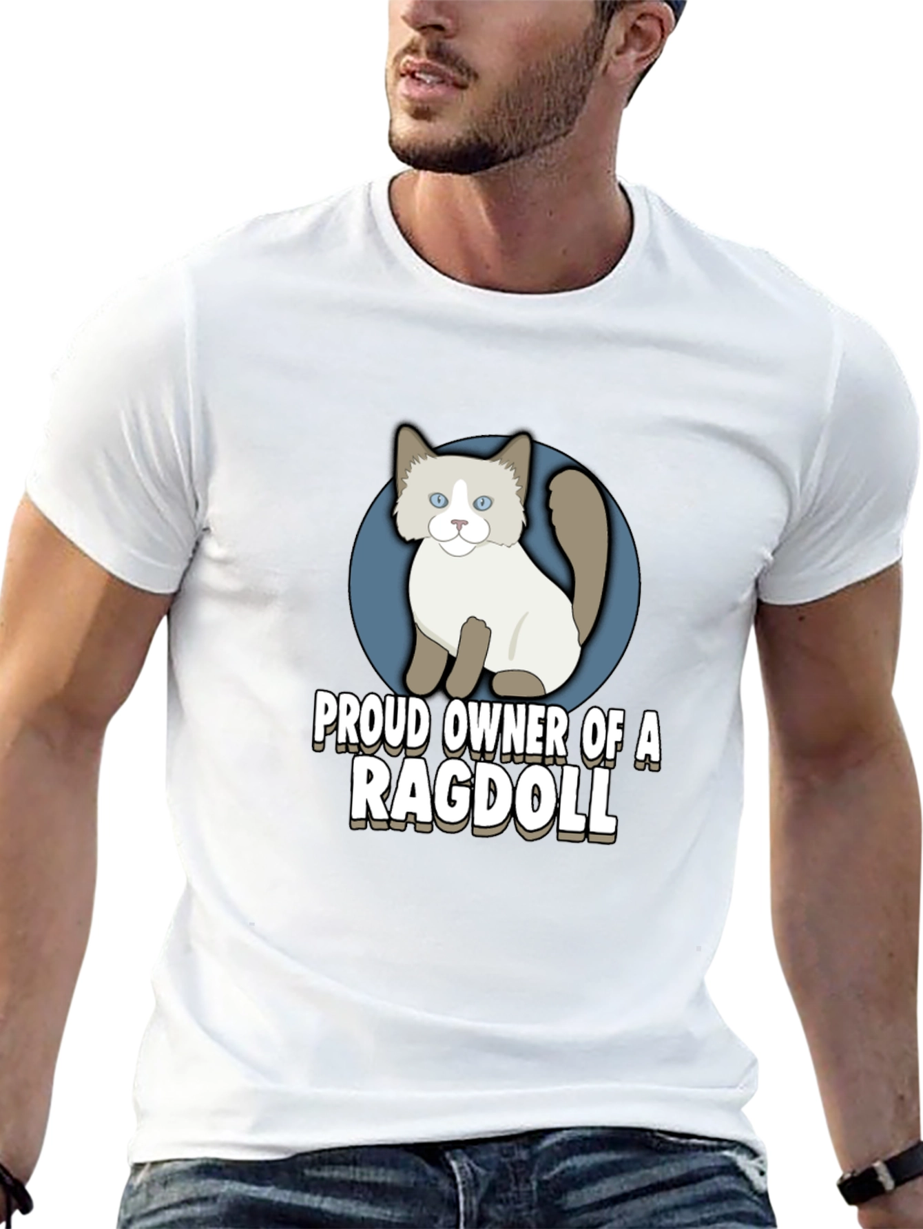 Proud Ragdoll Cat Owner Graphic Tee