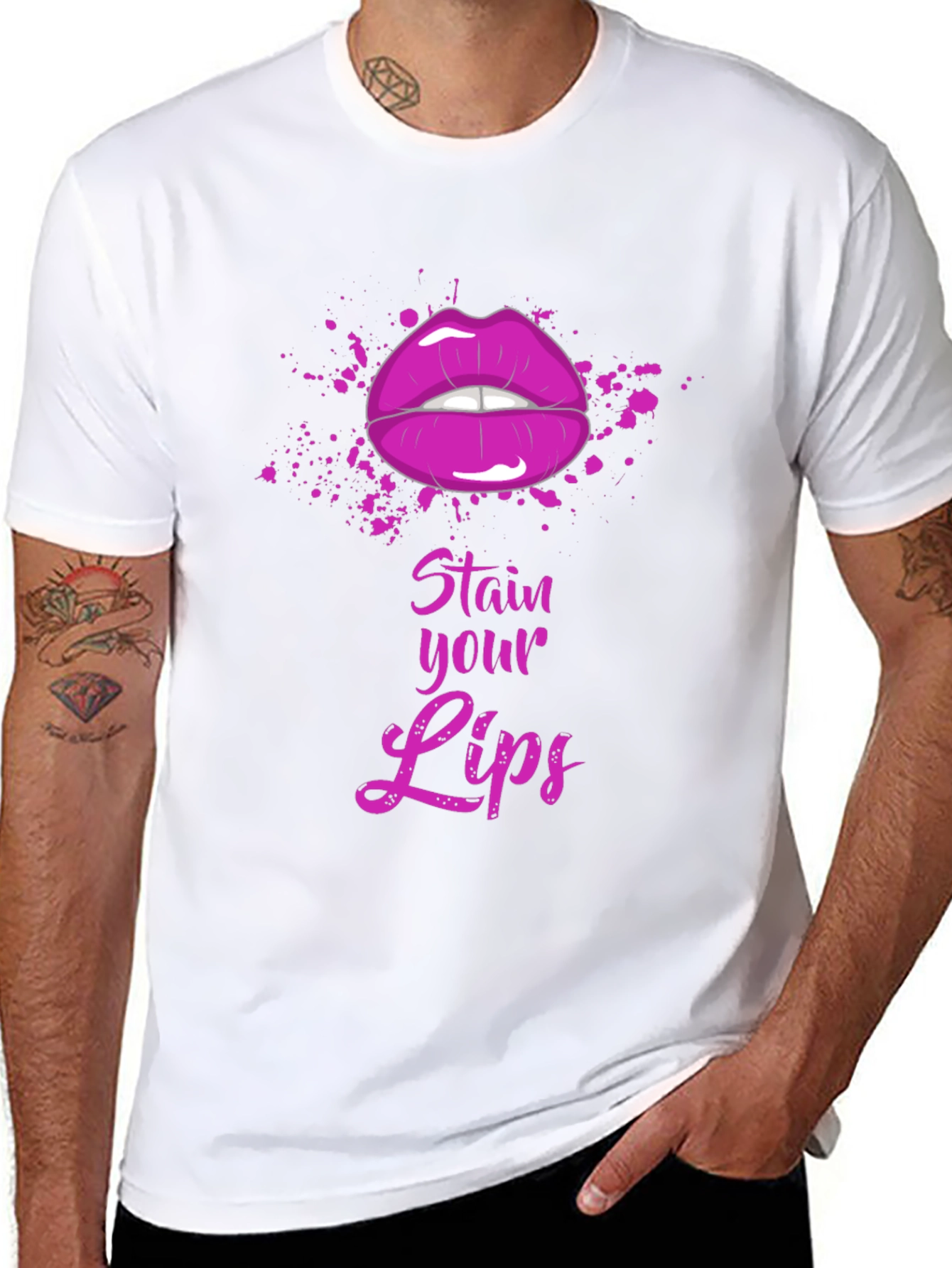 Stain Your Lips Graphic Tee