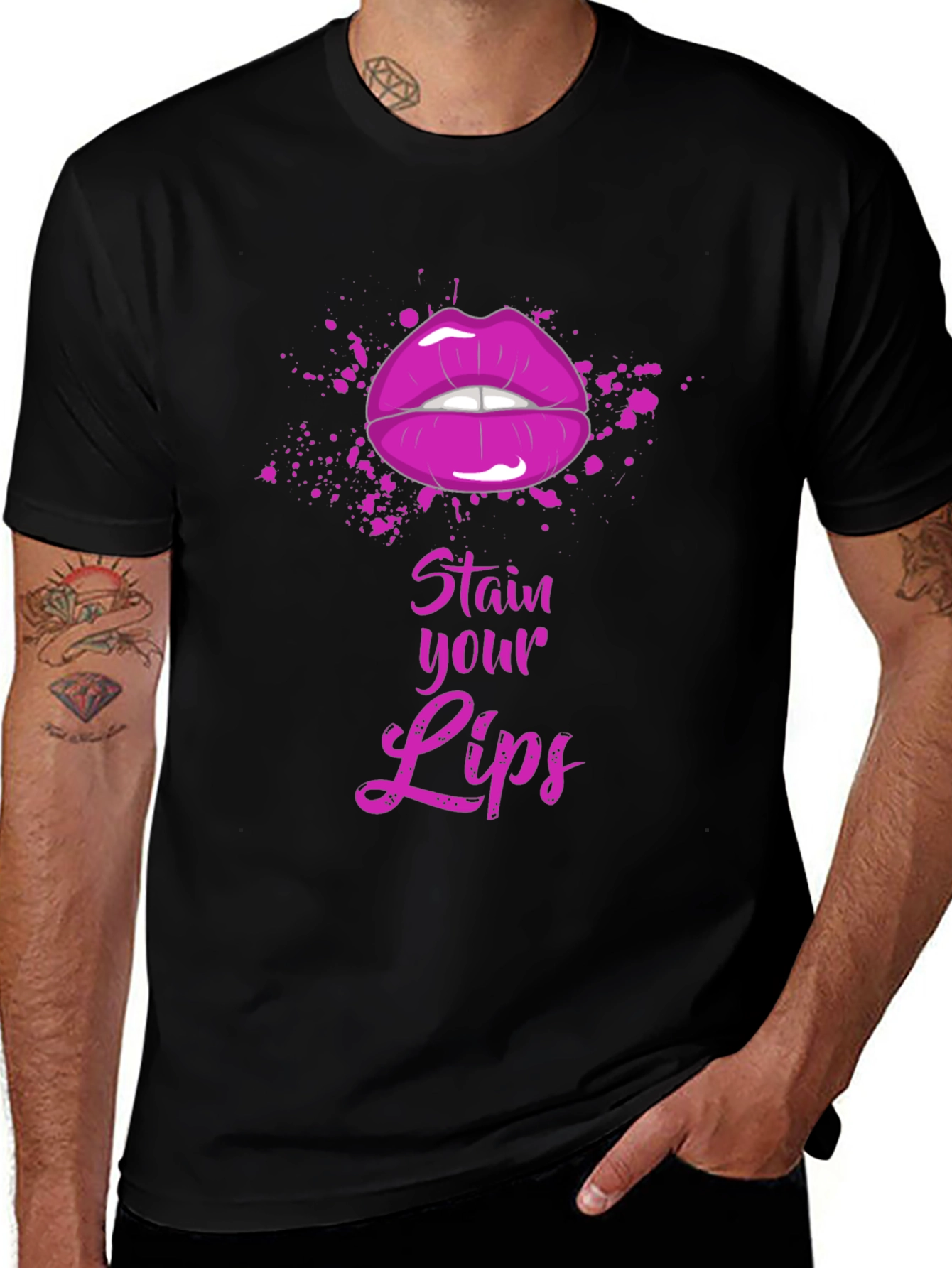Stain Your Lips Graphic Tee