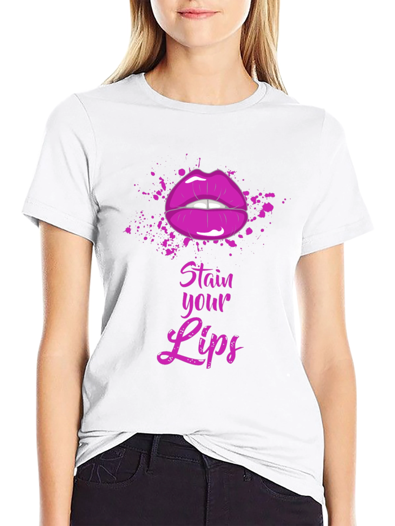 Stain Your Lips Graphic Tee
