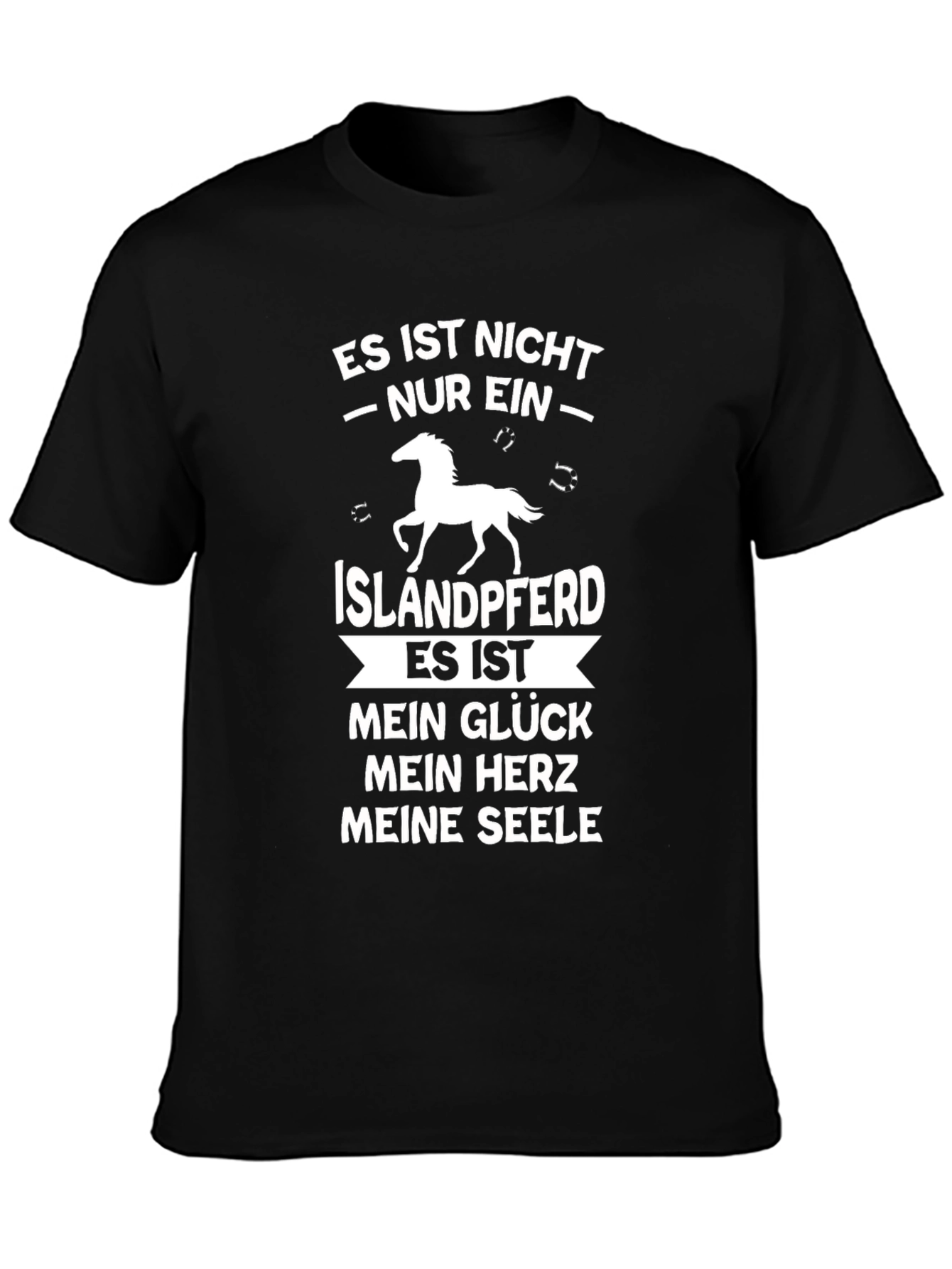 Icelandic Horse Graphic T-Shirt