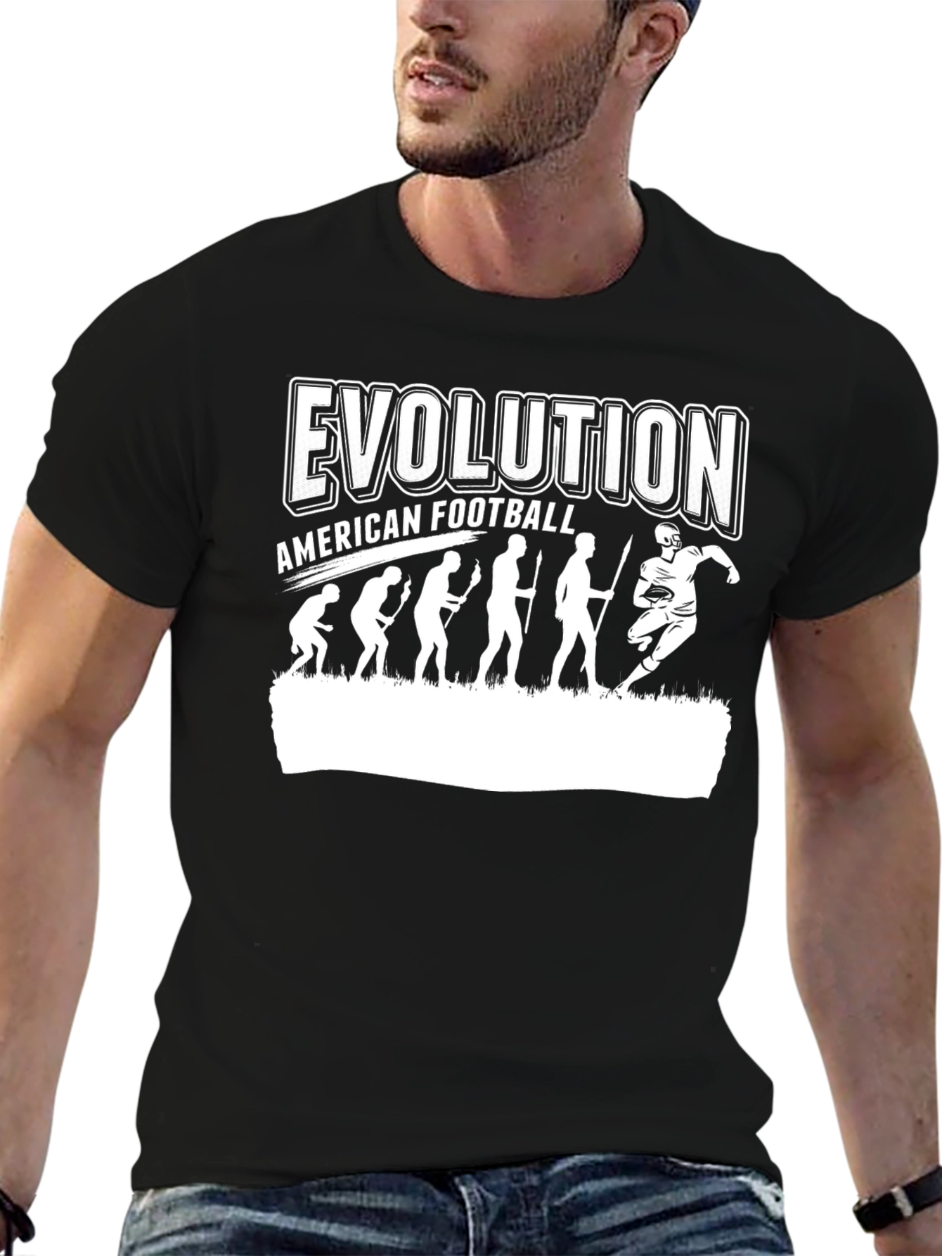 Evolution of American Football T-Shirt