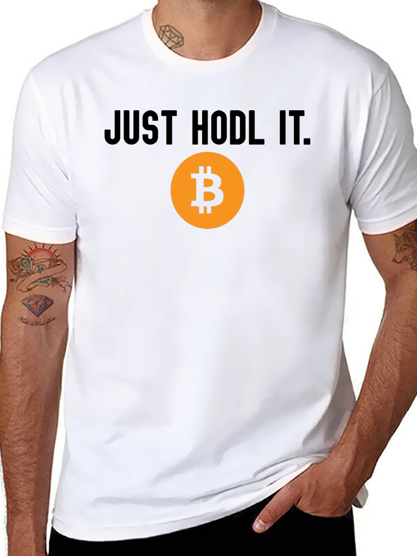 Just Hodl It - Bitcoin Crypto T-Shirt