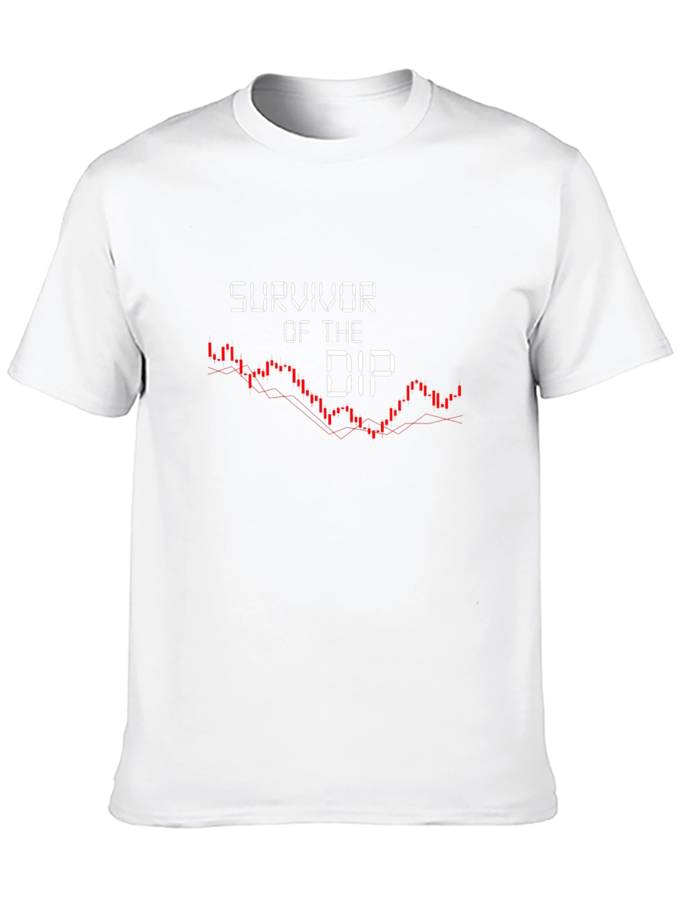 Survivor of the Dip Crypto Investor T-Shirt