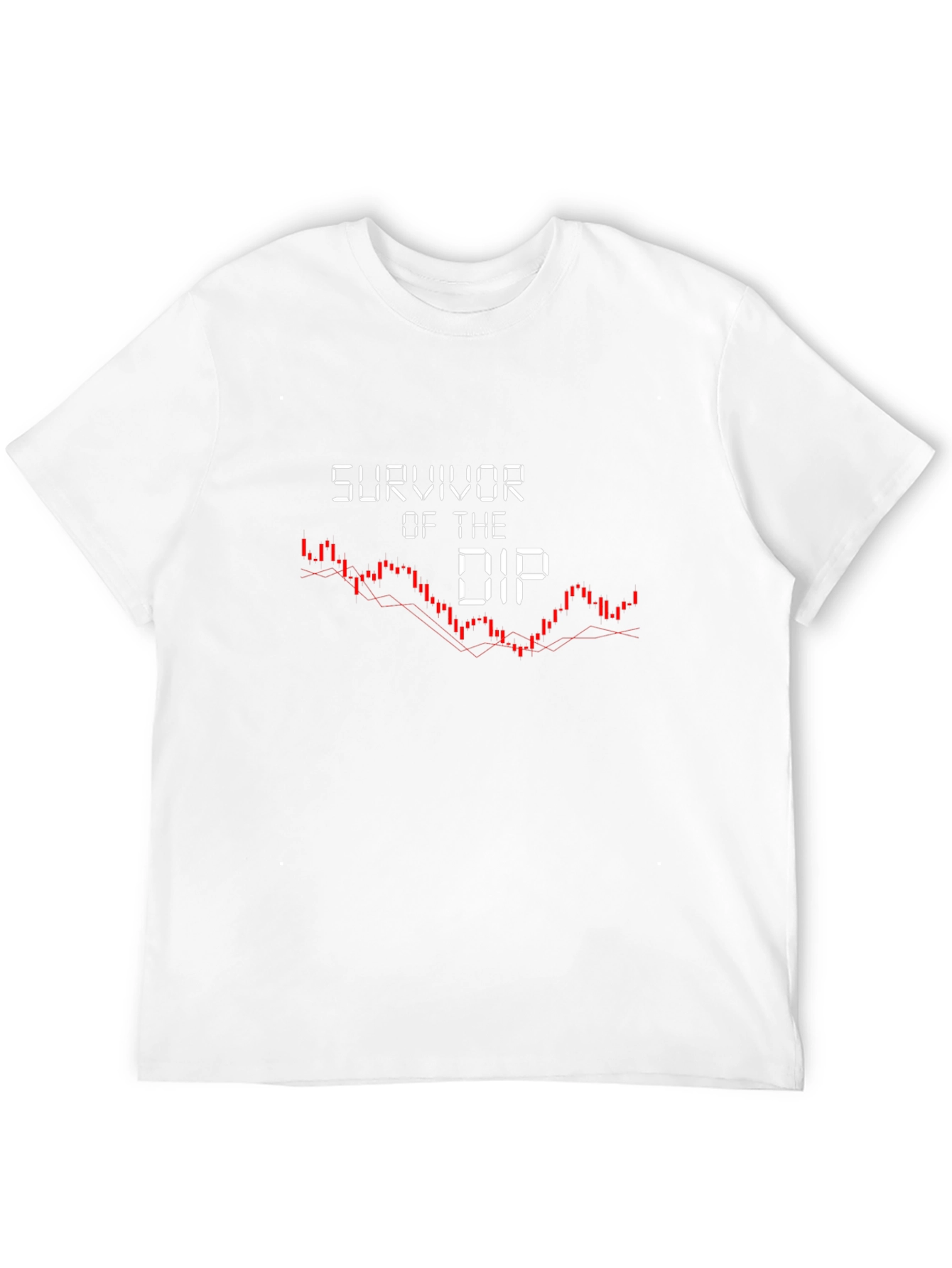 Survivor of the Dip Crypto Investor T-Shirt