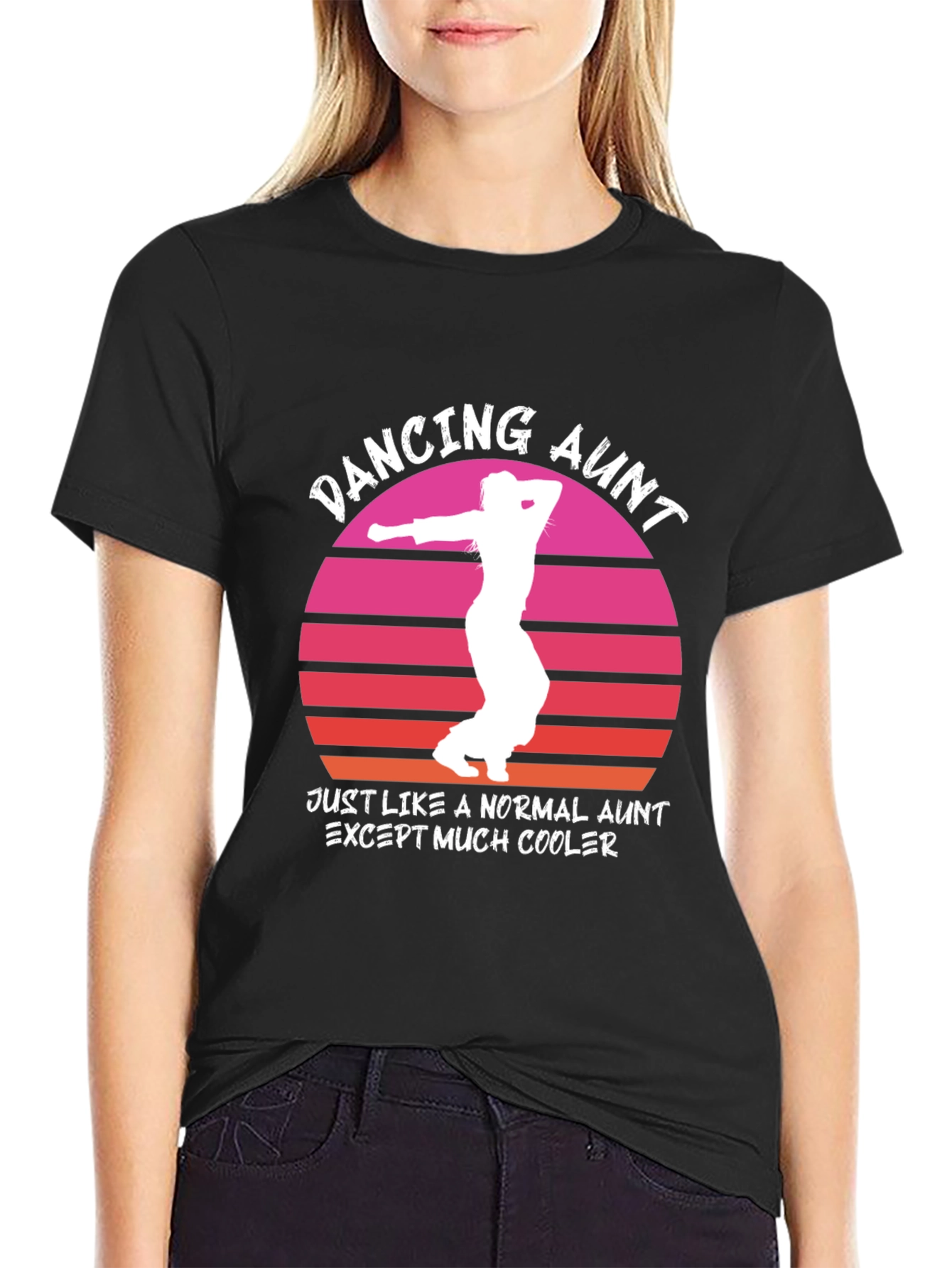 Dancing Aunt T-Shirt - Cool Aunt Tee