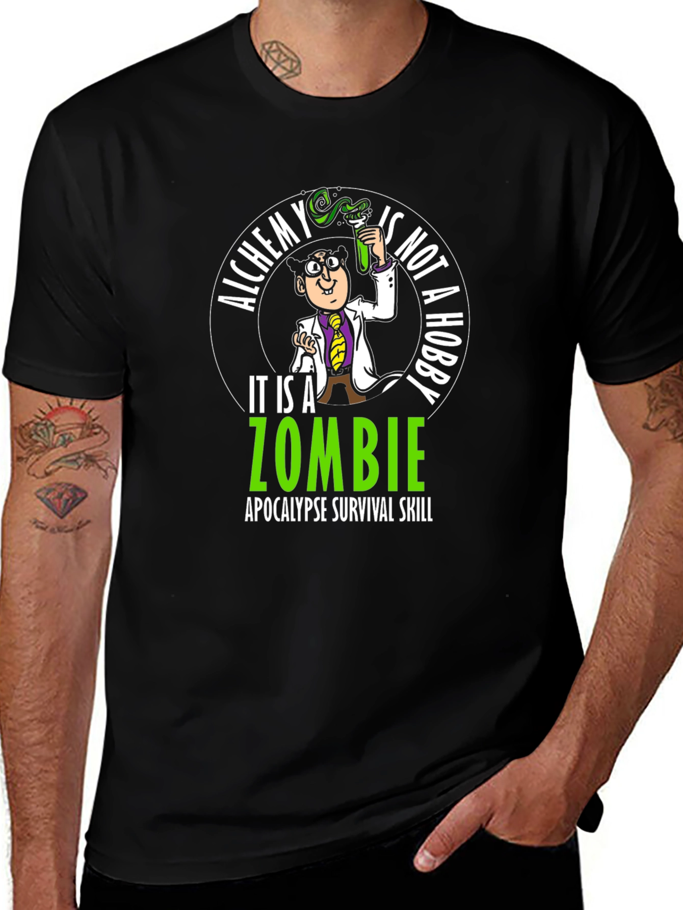 Alchemy Zombie Apocalypse Survival T-Shirt