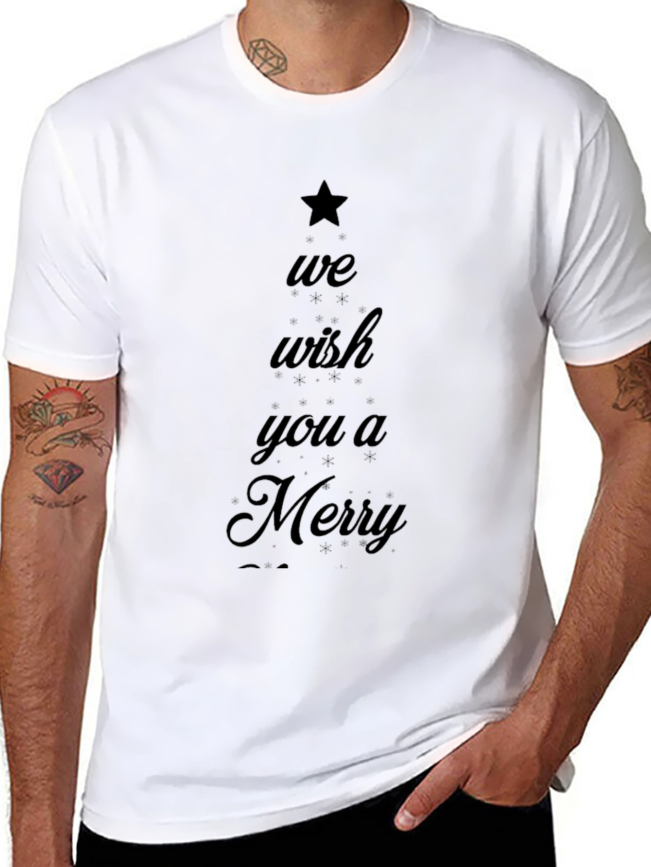 Merry Christmas Graphic T-Shirt