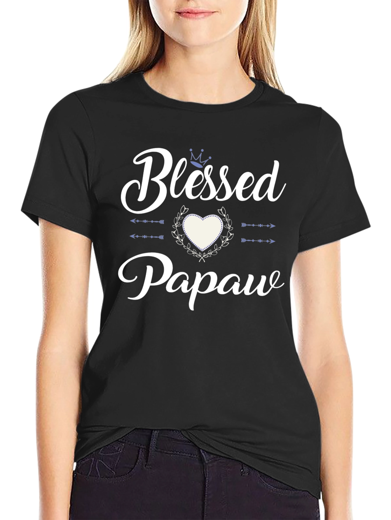 Blessed Papaw T-Shirt - Gift for Grandfather