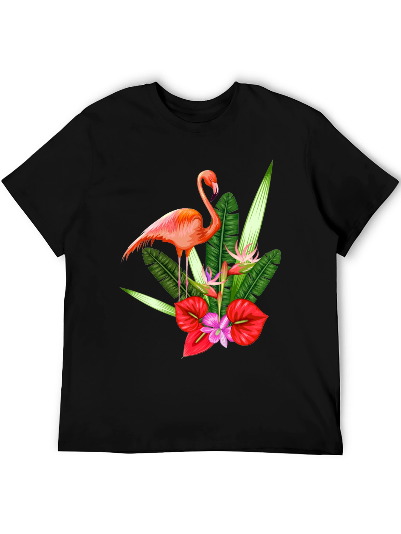 Tropical Flamingo Graphic Tee