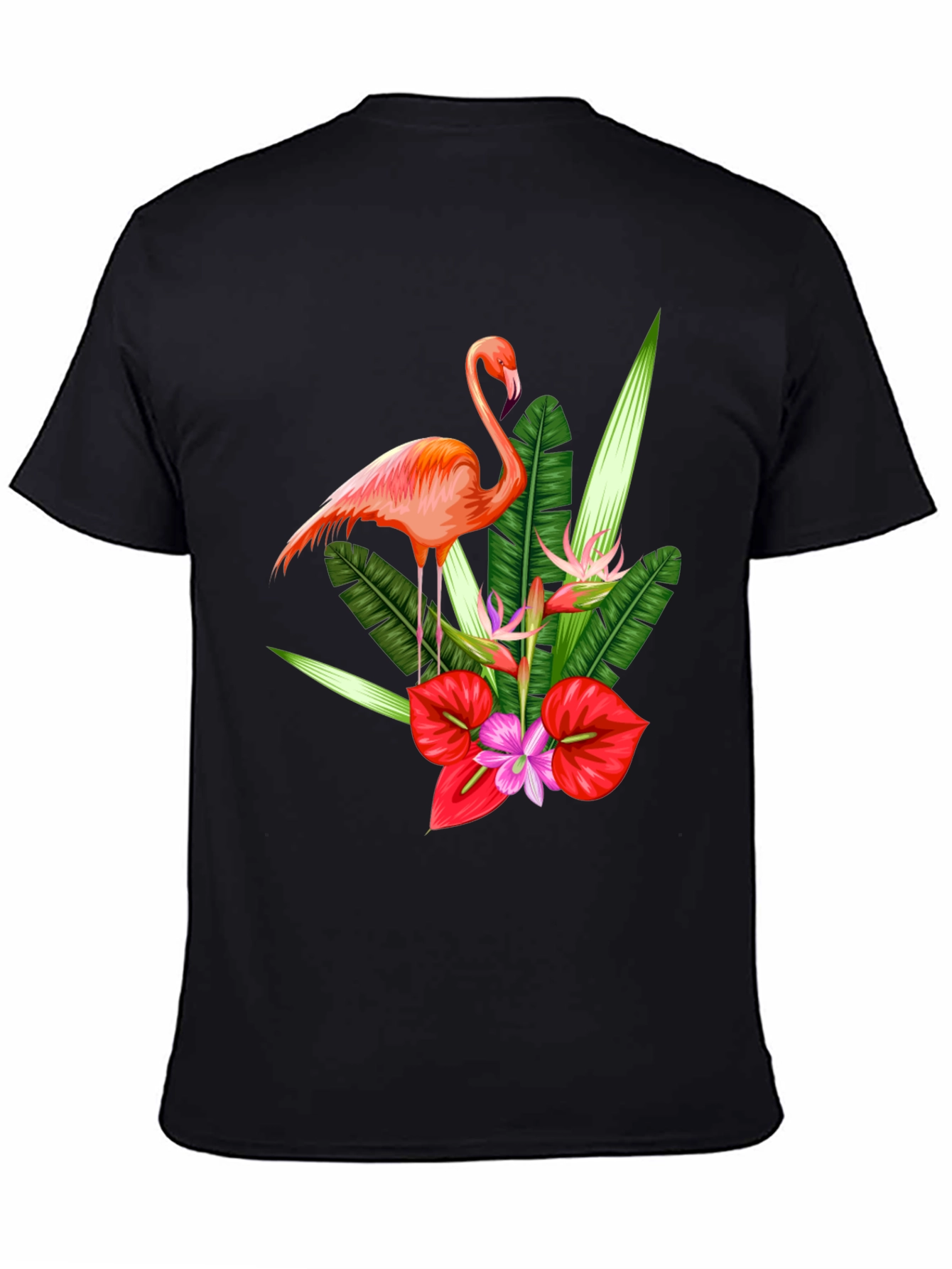 Tropical Flamingo Graphic Tee