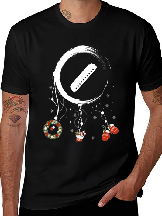 Harmonica Christmas T-Shirt