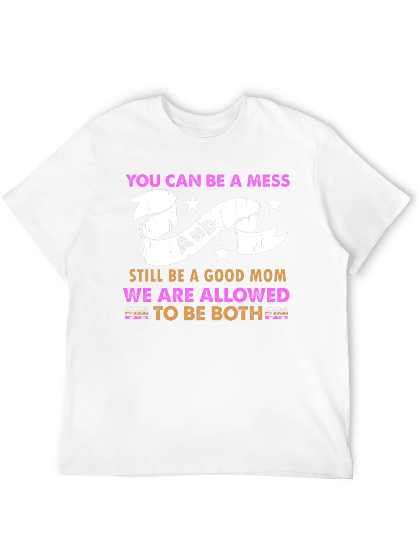 Messy Mom Graphic T-Shirt