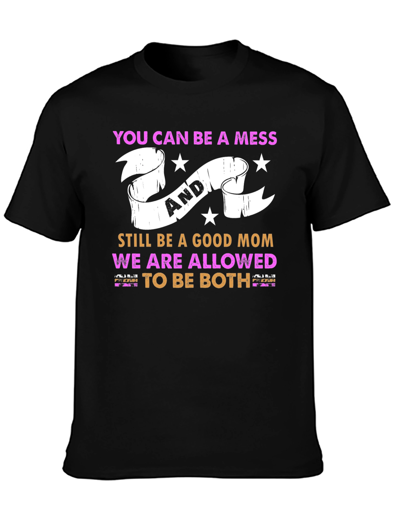 Messy Mom Graphic T-Shirt