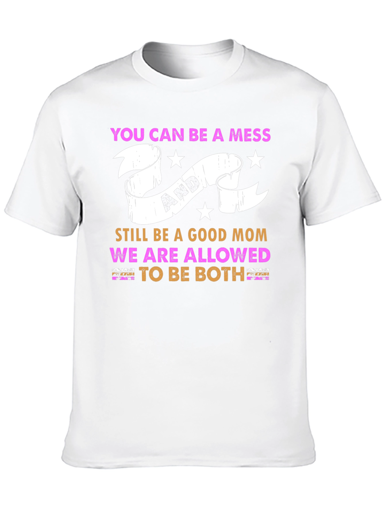 Messy Mom Graphic T-Shirt