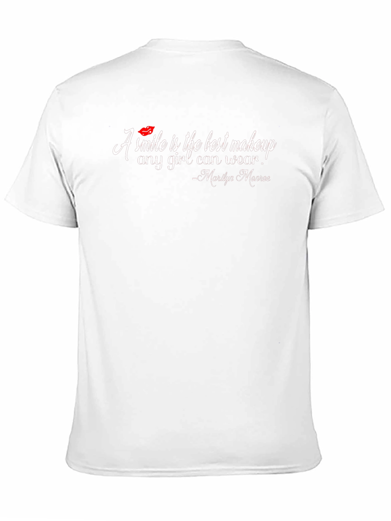 Smile Makeup Quote T-Shirt