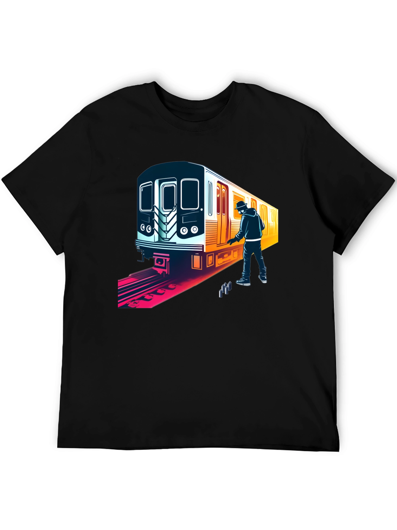 Subway Graffiti T-Shirt - Street Art Tee