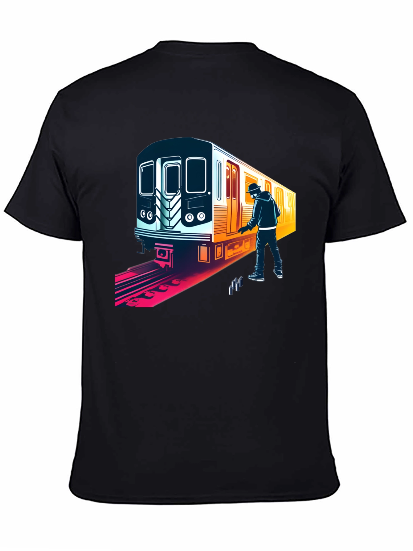 Subway Graffiti T-Shirt - Street Art Tee
