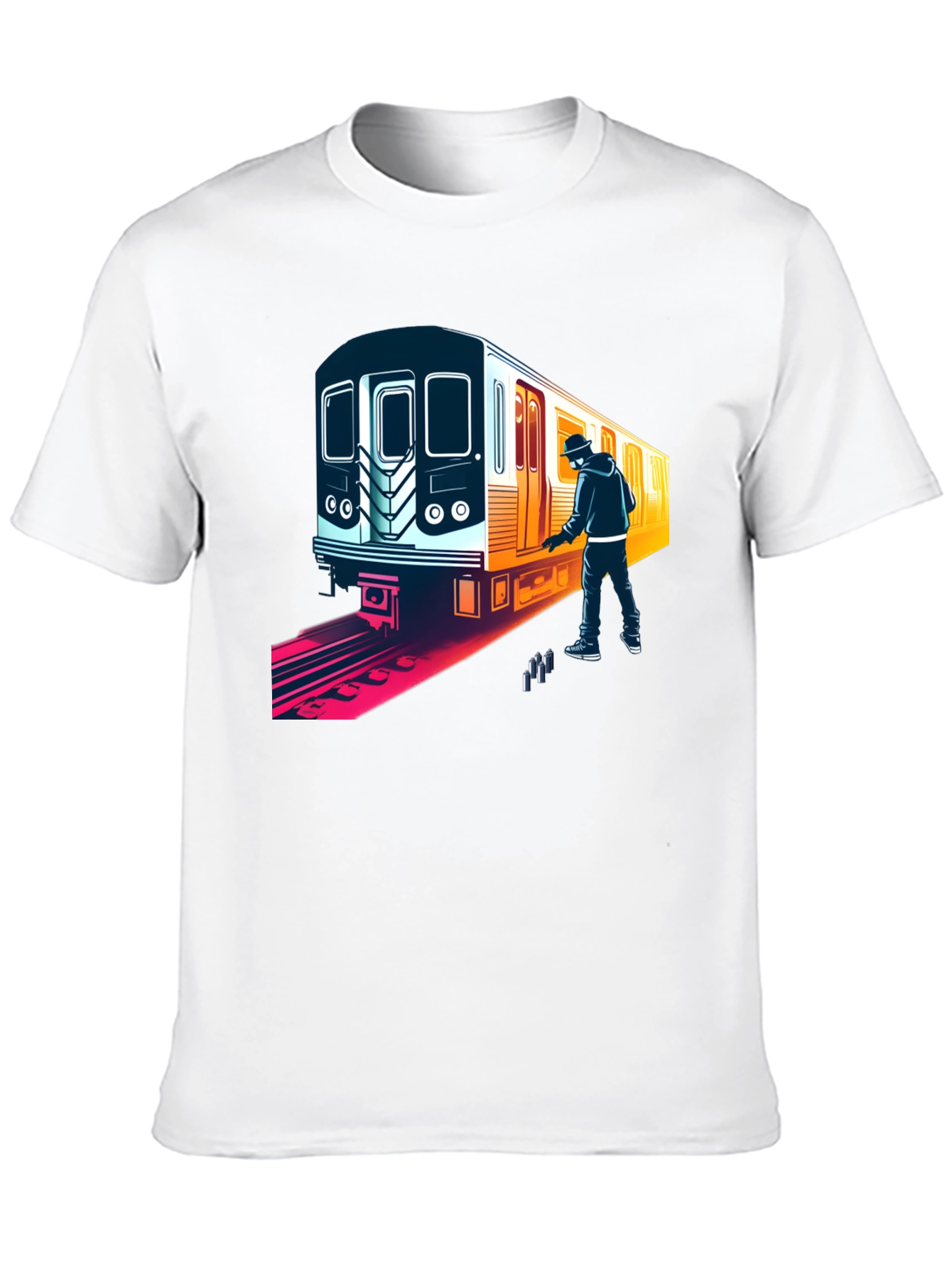 Subway Graffiti T-Shirt - Street Art Tee