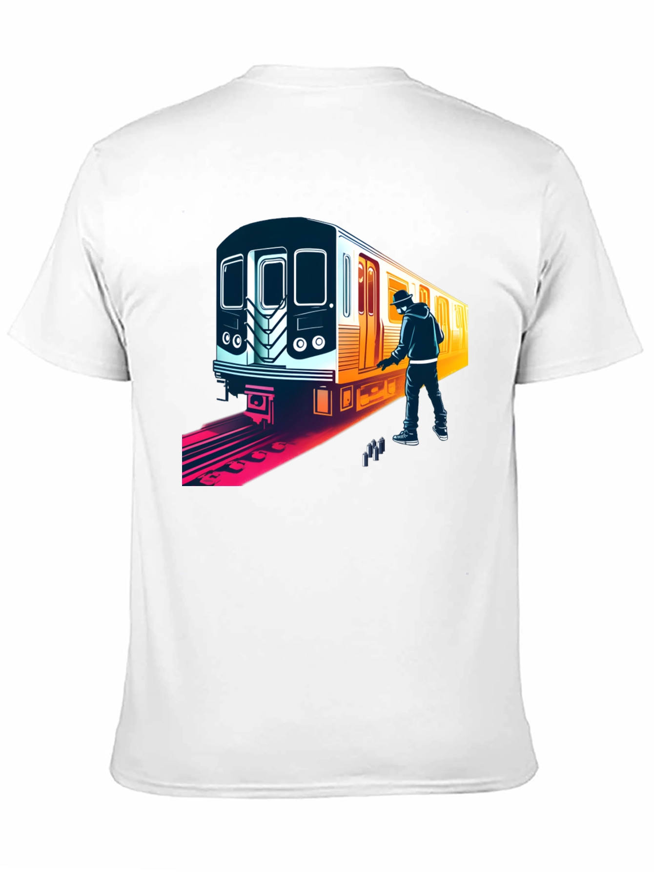 Subway Graffiti T-Shirt - Street Art Tee