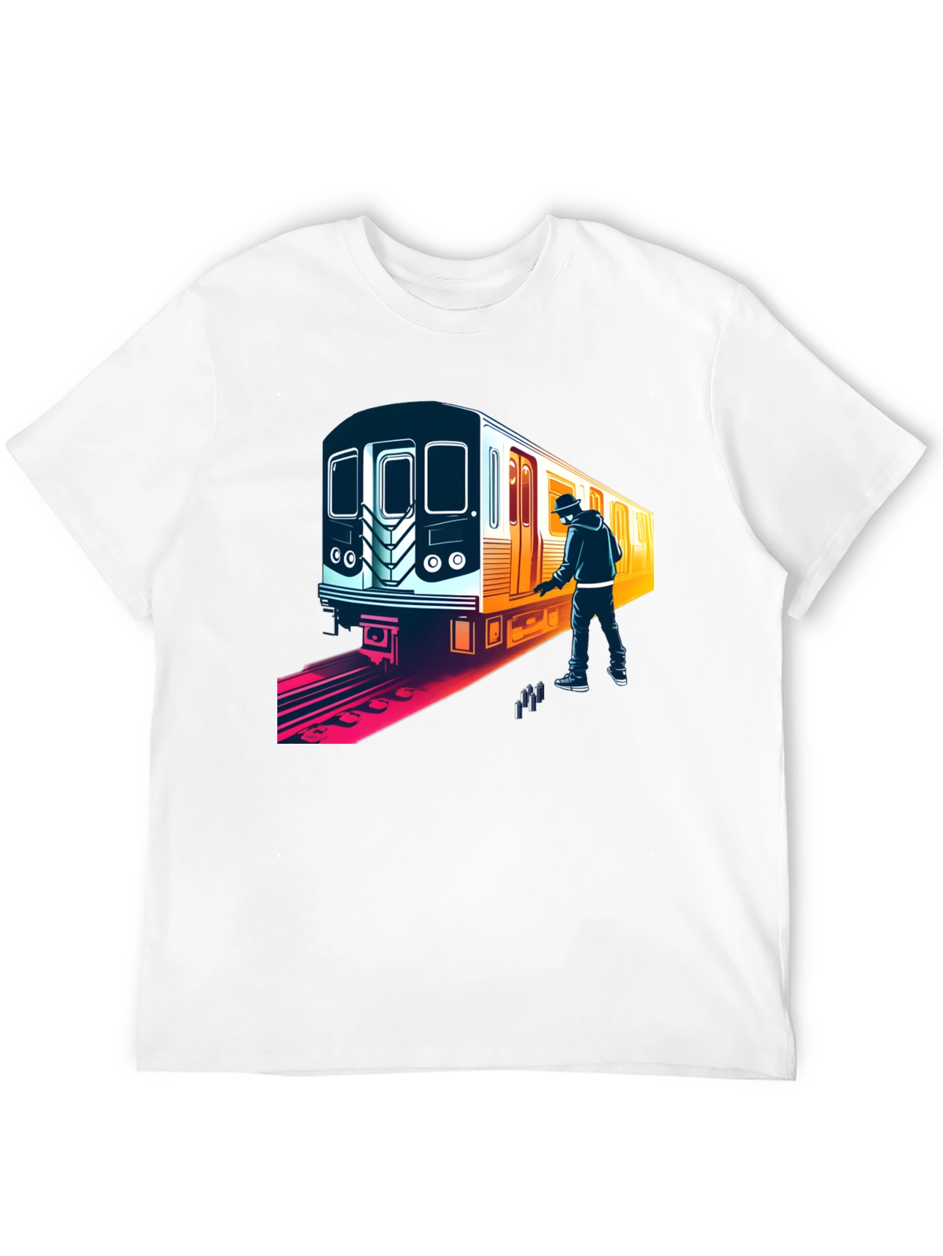 Subway Graffiti T-Shirt - Street Art Tee