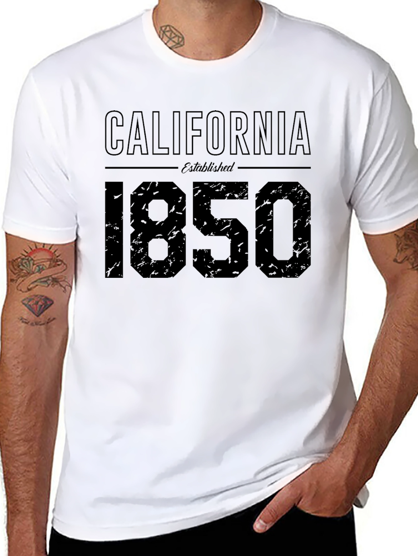 California Established 1850 Graphic T-Shirt